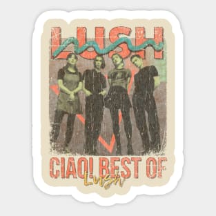 Lush Vintage 1996 // Ciao! Best of Lush Original Fan Design Artwork Sticker